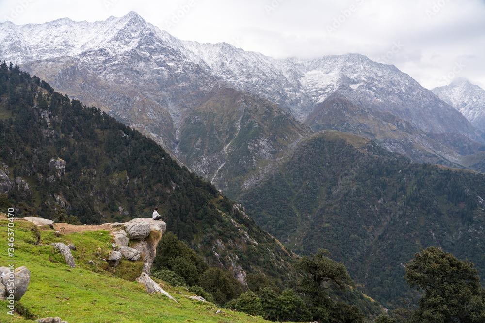 Triund Trek View